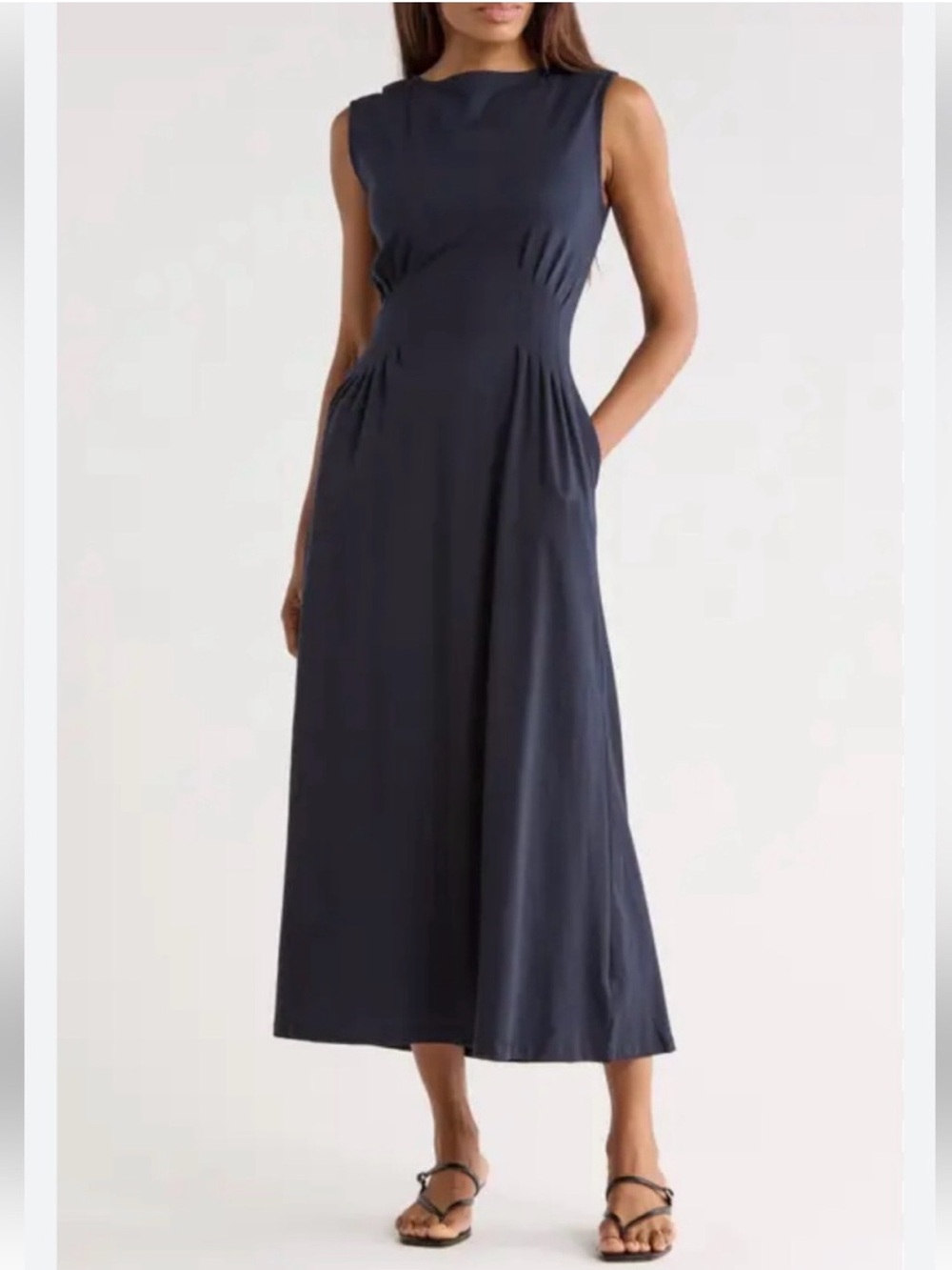 Scotch and Soda Sleeveless Navy Maxi Dress Priced $198 small NWT